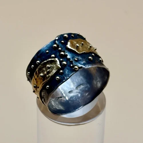 Anello in Argento e Oro 18Kt 9 IMG 0580